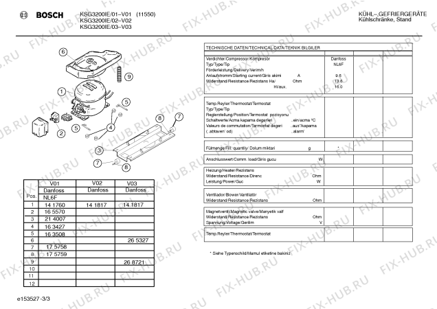 Схема №3 KSG3200IE с изображением Декоративная планка для холодильника Bosch 00351877