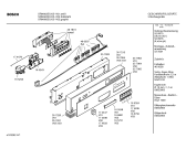 Схема №6 SRI4662EU SILENCE COMFORT с изображением Вкладыш в панель для посудомоечной машины Bosch 00357963
