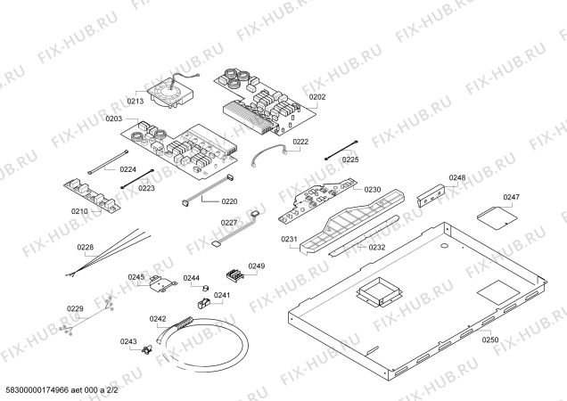 Схема №1 NITP066UC IH6 USA с изображением Стеклокерамика для плиты (духовки) Bosch 00770791