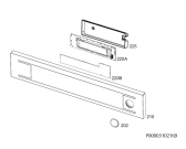 Схема №1 BS8831472M с изображением Панель для плиты (духовки) Aeg 5617367387