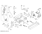 Схема №6 SMU58T15SK с изображением Передняя панель для посудомойки Bosch 00700764