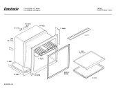 Схема №7 CH18240 CH1824 с изображением Панель для плиты (духовки) Bosch 00282725