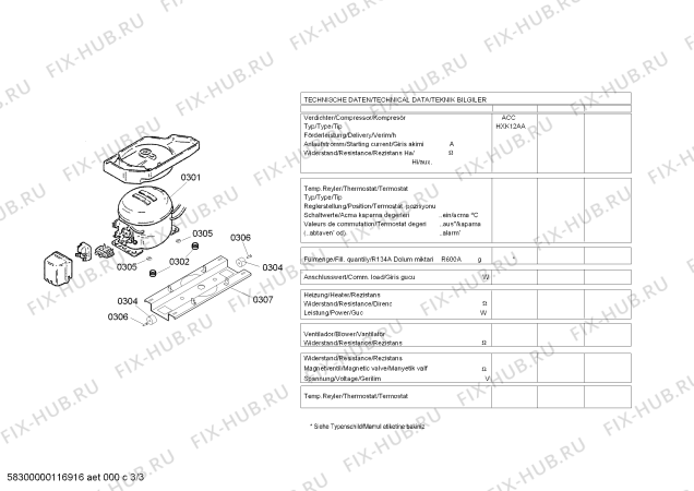 Схема №3 KS52V622NE с изображением Стеклянная полка для холодильной камеры Siemens 00666559