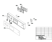 Схема №4 DSN 6830 X (7675383942) с изображением Клавиша для посудомоечной машины Beko 1748260406