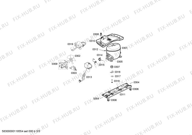 Схема №3 KD0360 с изображением Другое Bosch 00416868