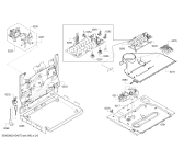 Схема №6 HBA36B350 с изображением Панель управления для электропечи Bosch 00703964