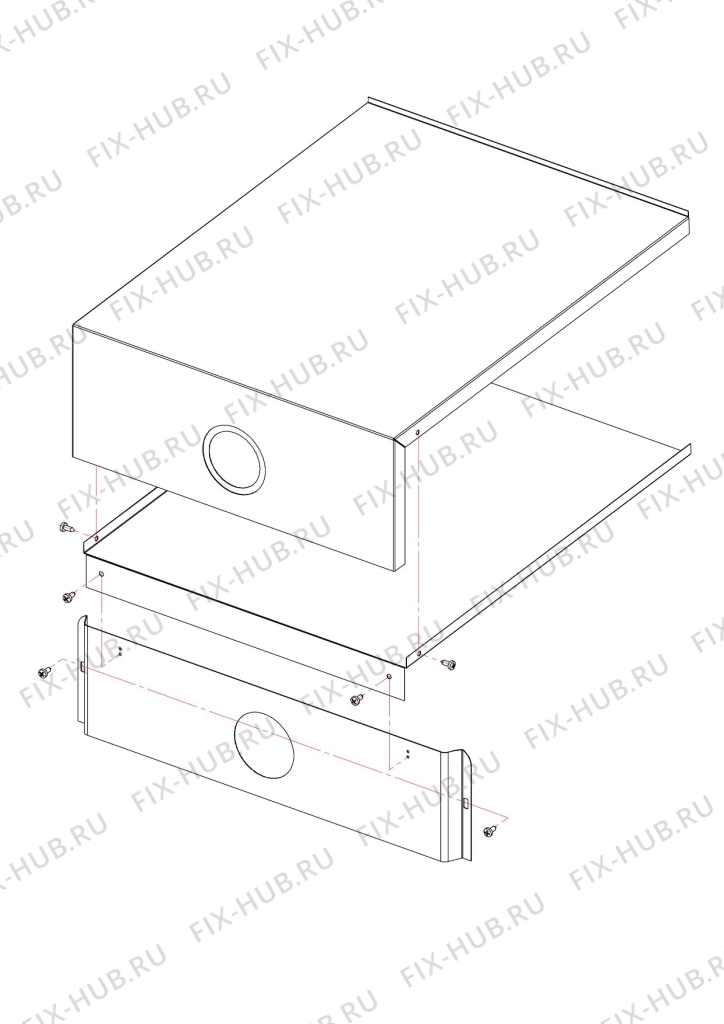 Большое фото - Запчасть для электропечи Electrolux 1053108492 в гипермаркете Fix-Hub