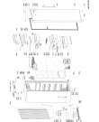 Схема №1 TZUL163PFH (F093423) с изображением Дверь для холодильника Indesit C00381605