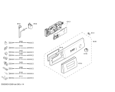 Схема №4 4TS60080A с изображением Панель управления для стиральной машины Bosch 00670011
