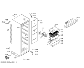Схема №3 GSN32V70SA с изображением Дверь для холодильной камеры Bosch 00246826