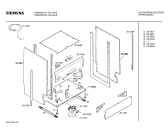 Схема №4 SN59326 с изображением Панель для посудомойки Siemens 00287573