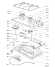 Схема №1 AKR 009 WH с изображением Затычка для духового шкафа Whirlpool 481244038833