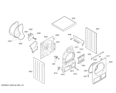 Схема №5 WTE84121BY с изображением Ручка для сушильной машины Bosch 00497710