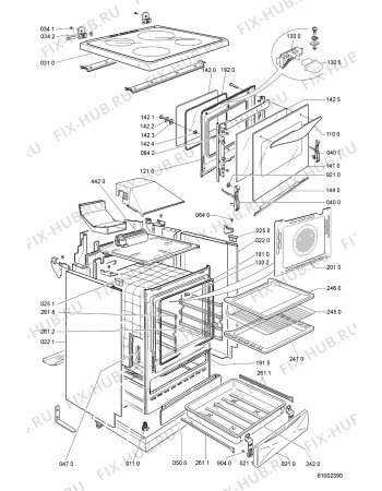 Схема №2 ACM 348 с изображением Втулка для плиты (духовки) Whirlpool 481944239482