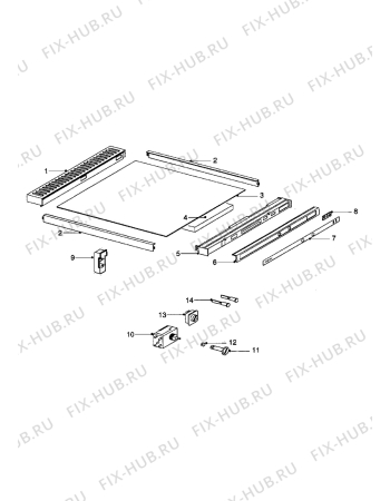 Взрыв-схема холодильника Acec SVC2311 - Схема узла Freezer electrical equipment