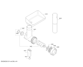 Схема №3 MUM50112 с изображением Привод для электрокомбайна Bosch 11019709