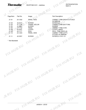 Схема №21 KBULT3671A с изображением Шайба для посудомоечной машины Bosch 00422358