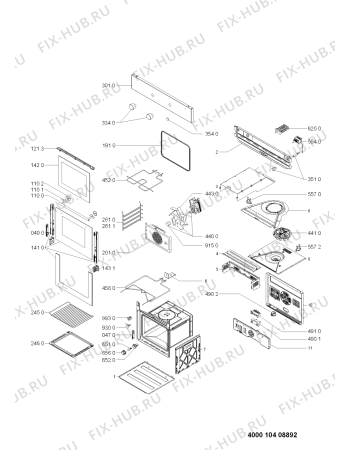 Схема №1 PCCO 502060 X с изображением Кнопка для электропечи Whirlpool 480121104311