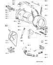 Схема №2 AWP 074 с изображением Клавиша для стиралки Whirlpool 481241258844