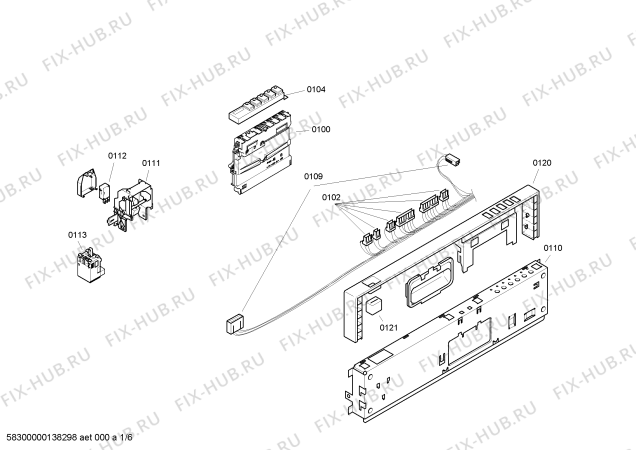 Схема №4 SF64T357EU с изображением Мотор для посудомоечной машины Bosch 00645223