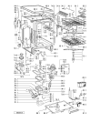 Схема №2 ADP 972/2 NBM с изображением Обшивка для посудомоечной машины Whirlpool 481245370029