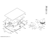 Схема №2 T38BD00N1 с изображением Индукционная конфорка для духового шкафа Bosch 11016387