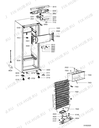 Схема №2 WVG 302/1 с изображением Контейнер для холодильника Whirlpool 481241848653