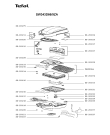 Схема №1 SW343D66/9ZA с изображением Электропитание для вафельницы (бутербродницы) Tefal SS-203277