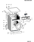 Схема №4 WIXE12FR (F039745) с изображением Инструкция по обслуживанию для стиральной машины Indesit C00142455