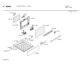 Схема №4 HSS202GSF с изображением Панель для духового шкафа Bosch 00287777