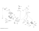 Схема №5 WUP242680W Serie 4 с изображением Диспенсер для стиральной машины Siemens 11021248