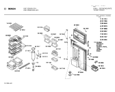 Схема №3 KG31V50FF с изображением Рычаг для холодильника Bosch 00058558