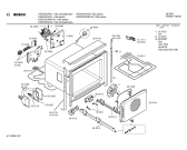 Схема №5 HEN352ASK с изображением Панель для духового шкафа Bosch 00284838