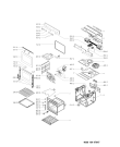 Схема №1 EMV 7263/BR с изображением Панель для электропечи Whirlpool 480121104026