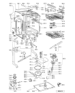 Схема №2 GSIK 6453/1 AL с изображением Панель для посудомойки Whirlpool 481245372842
