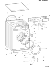 Схема №3 W415WI (F004685) с изображением Порошкоприемник (дозатор) для стиральной машины Indesit C00036277