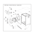 Схема №3 031244A1500B- B44AW с изображением Обшивка для сушильной машины Whirlpool 482000021000