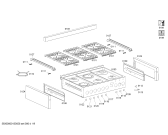 Схема №8 F3460N0 с изображением Рамка для духового шкафа Bosch 00660173