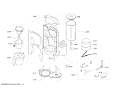 Схема №1 TKA6661 private collection с изображением Корпус для электрокофемашины Bosch 00663013