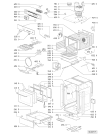 Схема №1 BPH 2003 R WS с изображением Заглушка для электропечи Whirlpool 482290303053