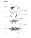 Схема №1 RE511412/11 с изображением Корпусная деталь для мультигриля Tefal TS-01026130