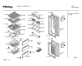 Схема №3 3FI614B с изображением Крепеж для холодильника Bosch 00162806
