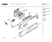 Схема №6 SHVKBK1UC с изображением Рамка для электропосудомоечной машины Bosch 00437675