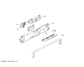 Схема №5 SGVKBR3 с изображением Рамка для посудомоечной машины Bosch 00442076