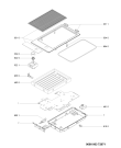 Схема №1 KHDS3010 (F091759) с изображением Наставление для плиты (духовки) Indesit C00351846