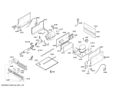 Схема №5 G7361X0 с изображением Вставная полка для холодильной камеры Bosch 00666041