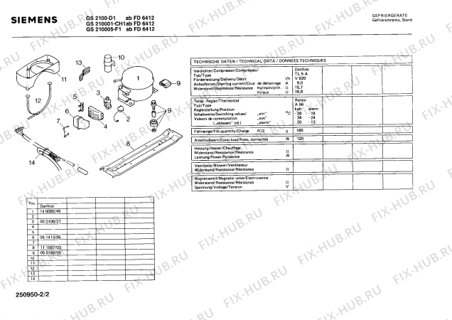 Схема №2 GS210005 с изображением Дверь для холодильника Siemens 00230566