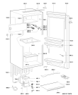 Схема №1 KS31088B/A02 с изображением Дверка для холодильной камеры Whirlpool 481010678089