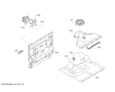 Схема №5 HEF133BS0 с изображением Панель управления для электропечи Bosch 11026296