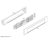 Схема №12 MEMW271EB с изображением Панель управления для духового шкафа Bosch 00144730